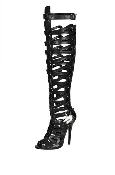 Shop The Trend: Knee High Gladiator Sandal Boots | Chameleon ...